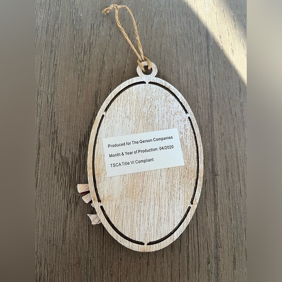 Two Resin Cardinals with Metal Clip and a Wood Holiday Cardinal Ornament - Picture 5 of 14